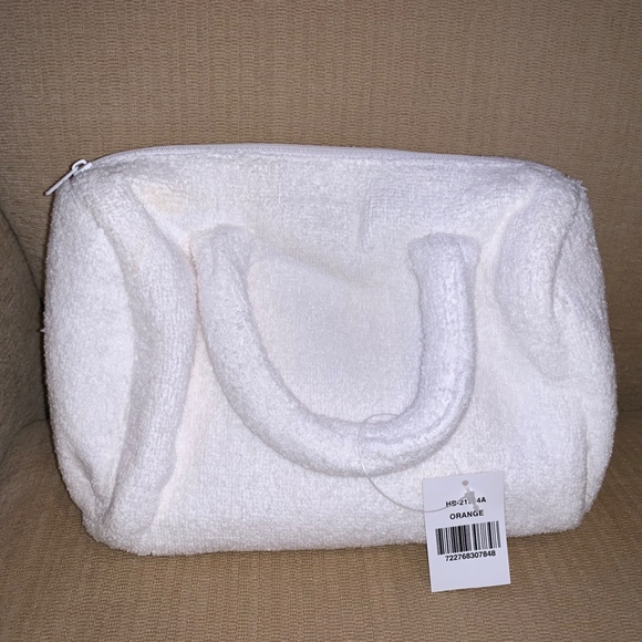 Saks Fifth Ave Terry Cosmetic Bag - Picture 4 of 5